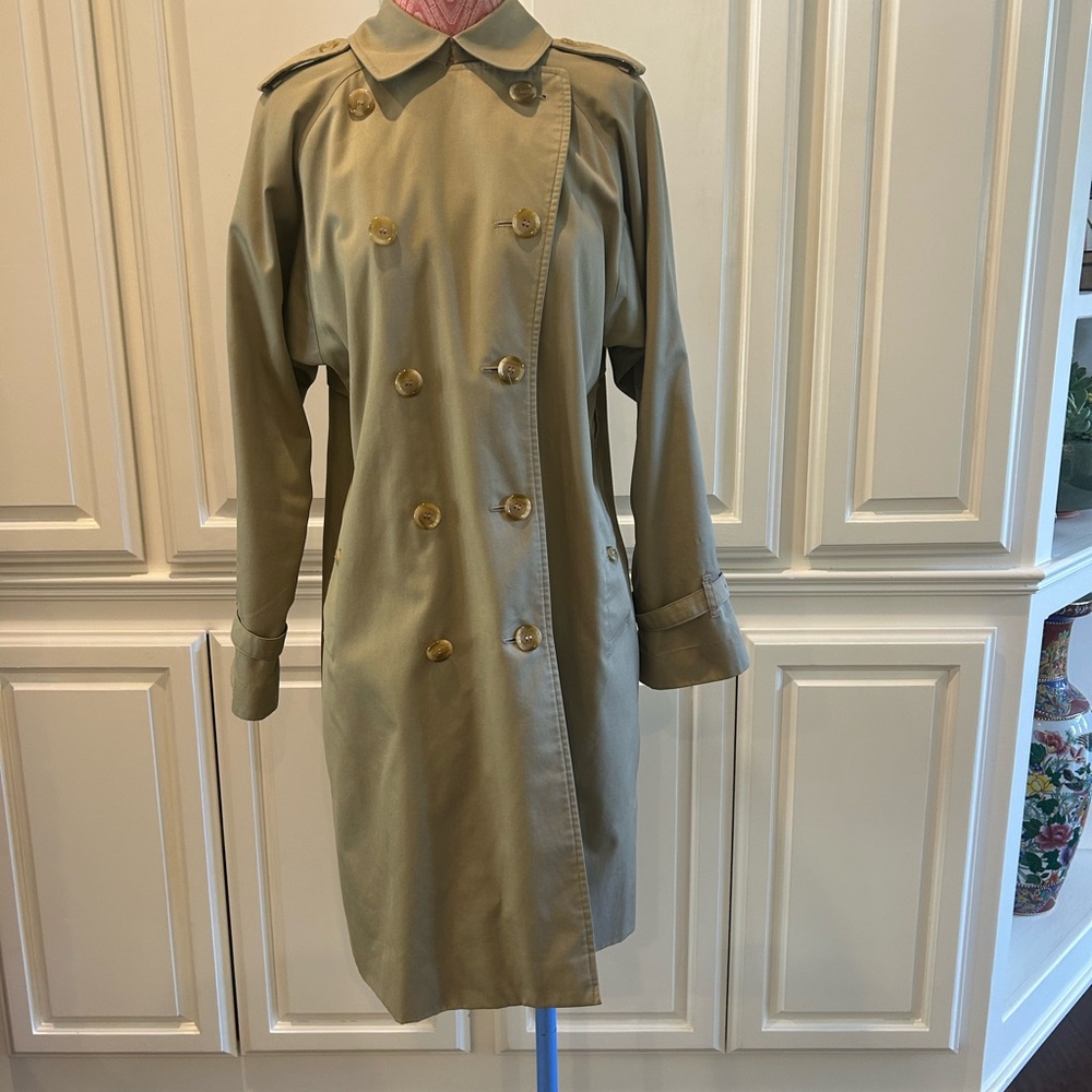 Burberry Tan Trench Coat